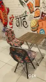 Cafe chair and tables