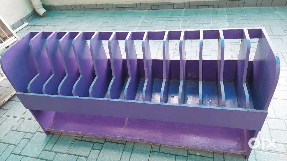 File and magzine holder rack