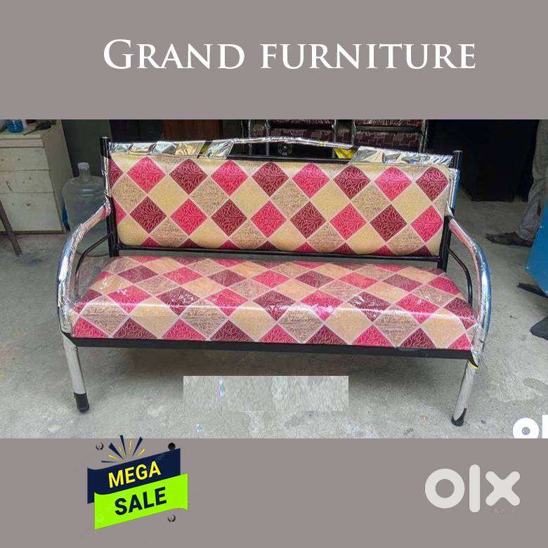 STEEL SOFA SALE NEW IRON SOFASET  52669