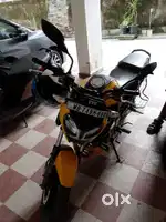 Two wheeler bike parking space at rajiv more ashrampara