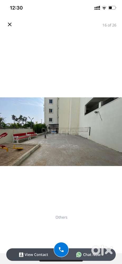 2 Bhk Flat for rent in semi gated community with peaceful environment