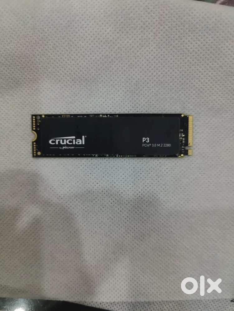 Crucial 500 GB NVME SSD Unused Warranty
