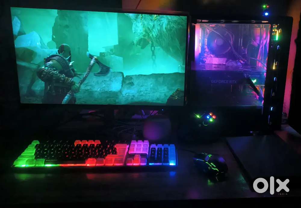 Gaming and editing pc like New condition high performance Rtx 3060