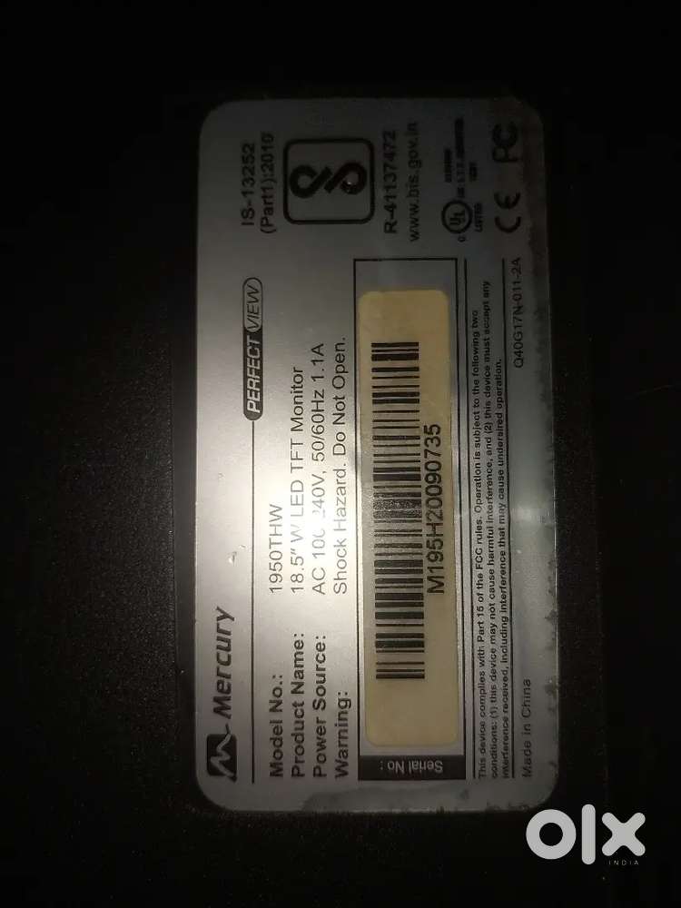 Monitor  in good condition