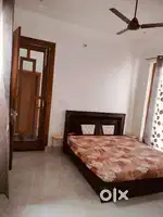 Furnished room Bed fan coller almirah without kitchen Rs.3500 electerc
