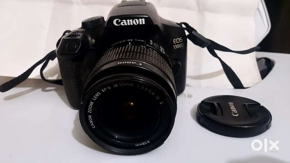 Canon 1300D with EFS 18 - 55 Lense