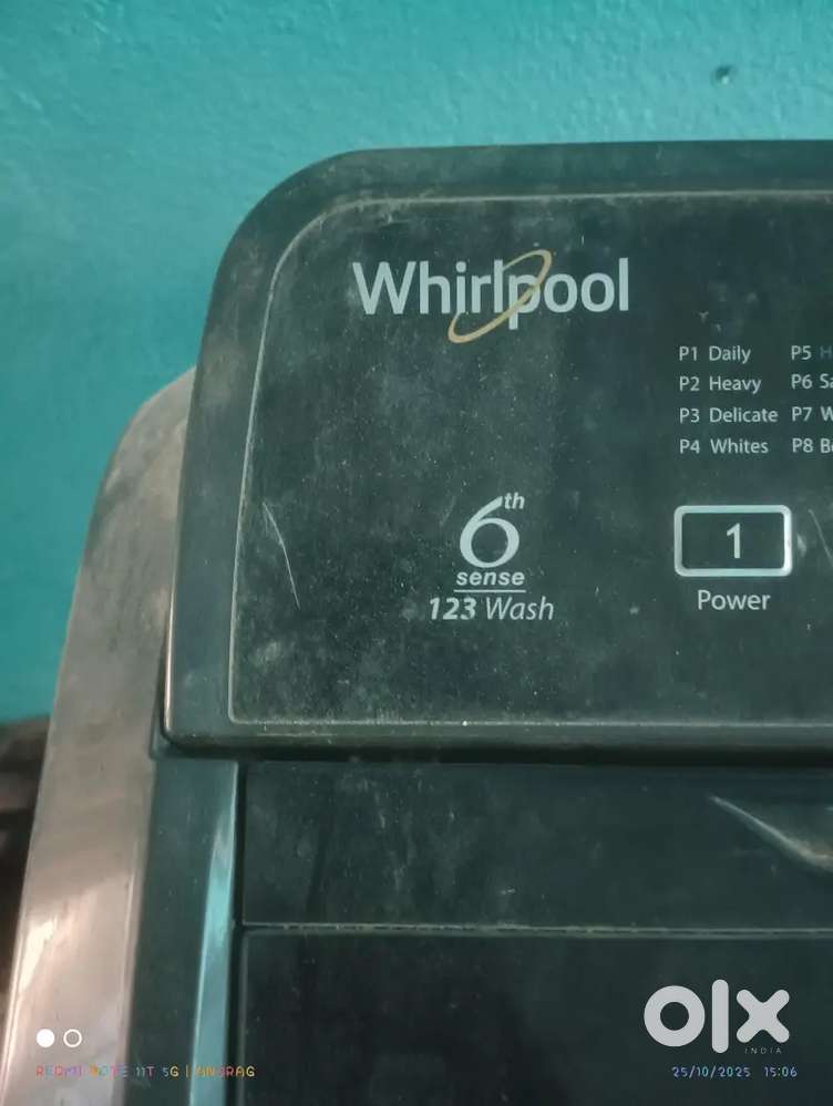 Whirpool autimatic machine