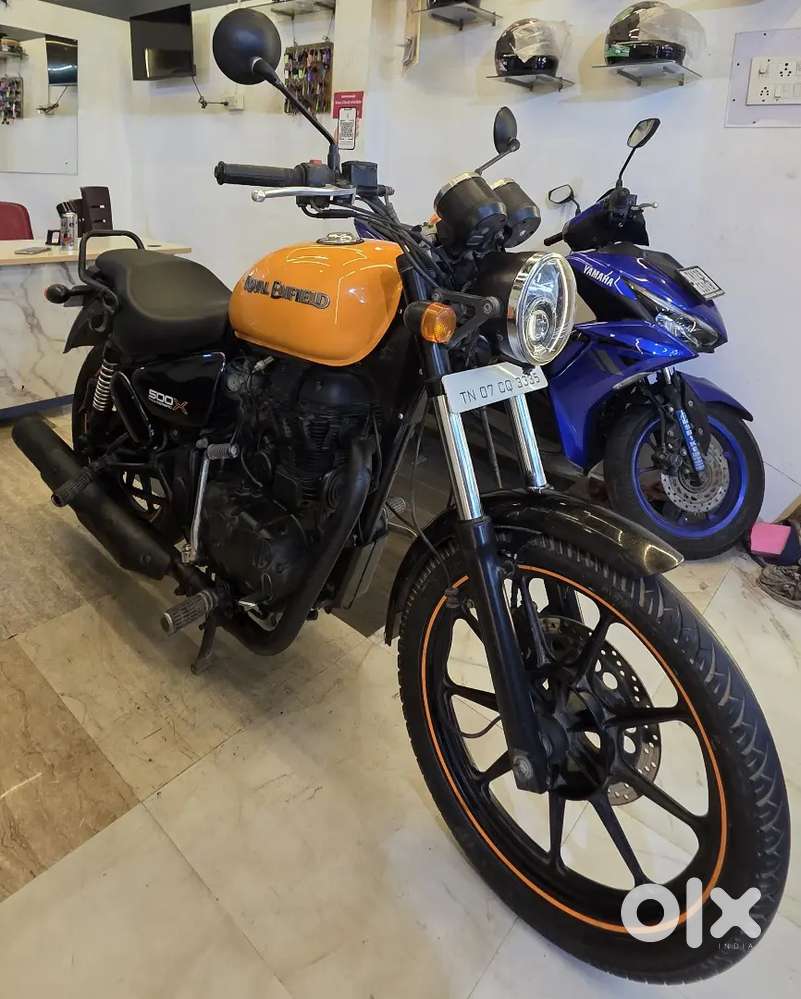 Royal Enfield Thunderbird 500x , 2018 model, Oranges colour