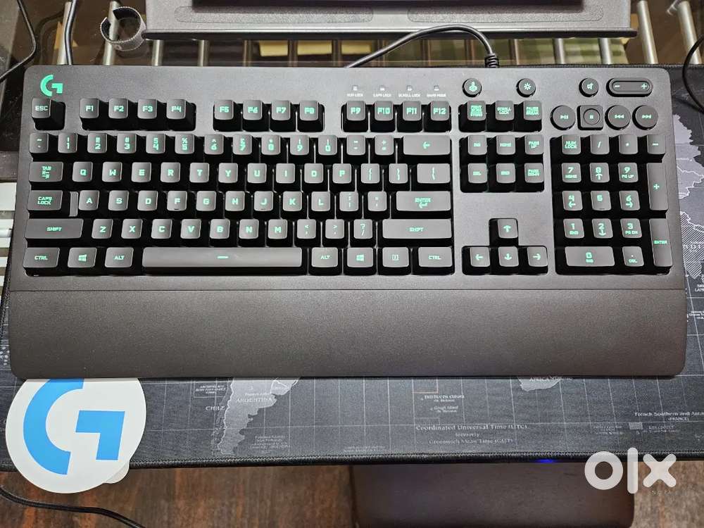 Logitech RGB Keyboard+Lenovo Ideapad Mouse+Cosmic Byte Headset+GAMEPAD