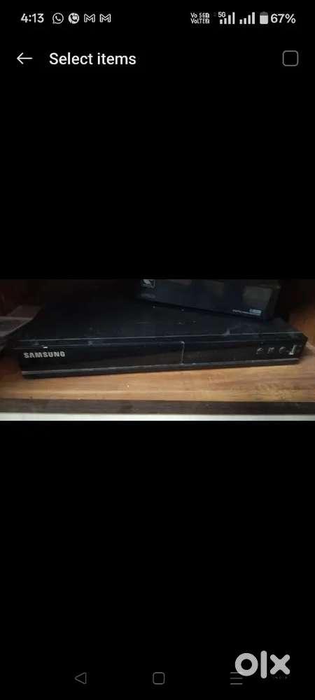 Sumsung DVD Player ,new brand