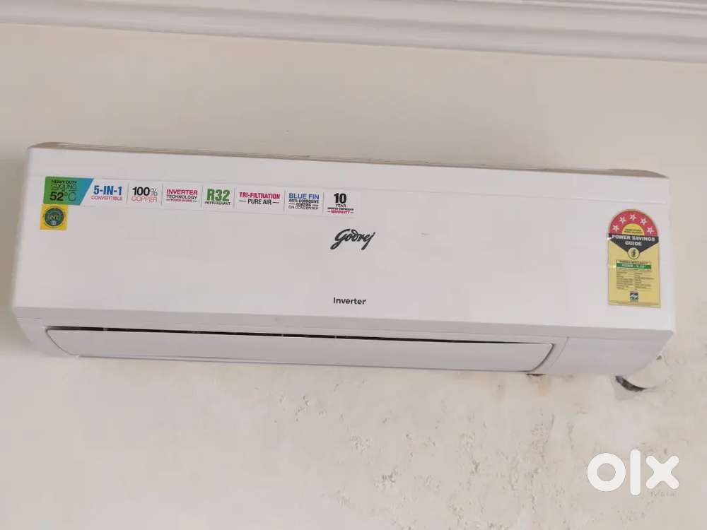 1 ton 5 star spilt ac