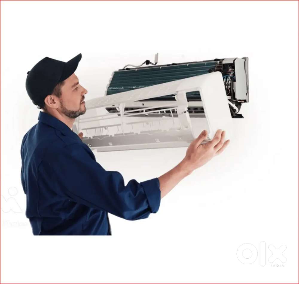 Ac service technician and helper