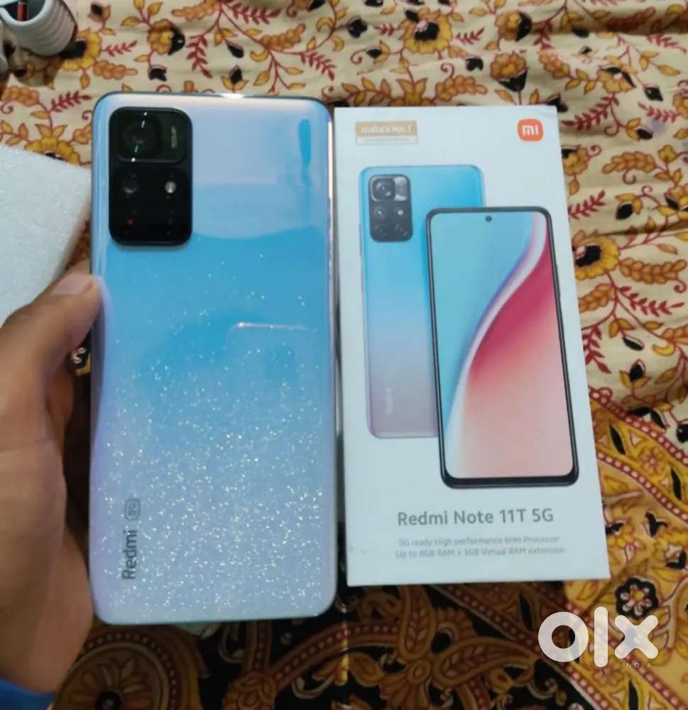 Redmi note 11t 5g 6+6gb and 128gb