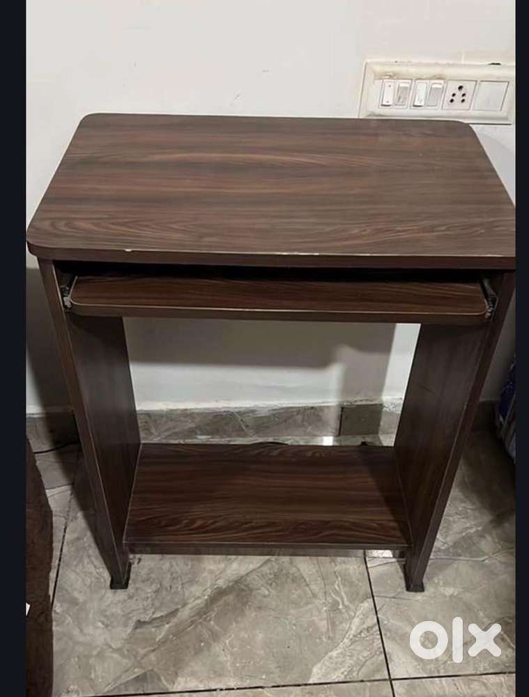Wooden Computer table and 2 wooden chair
