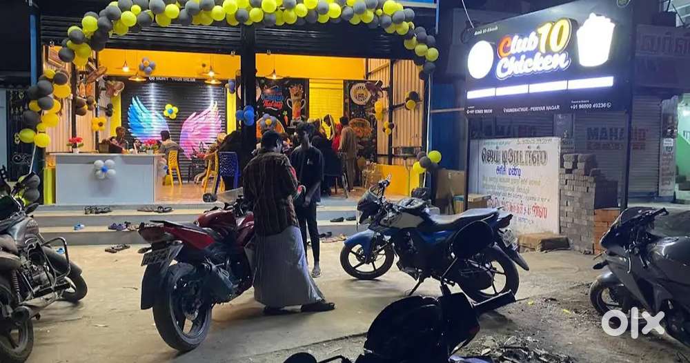 Fried chicken,pizza , Burger, momos