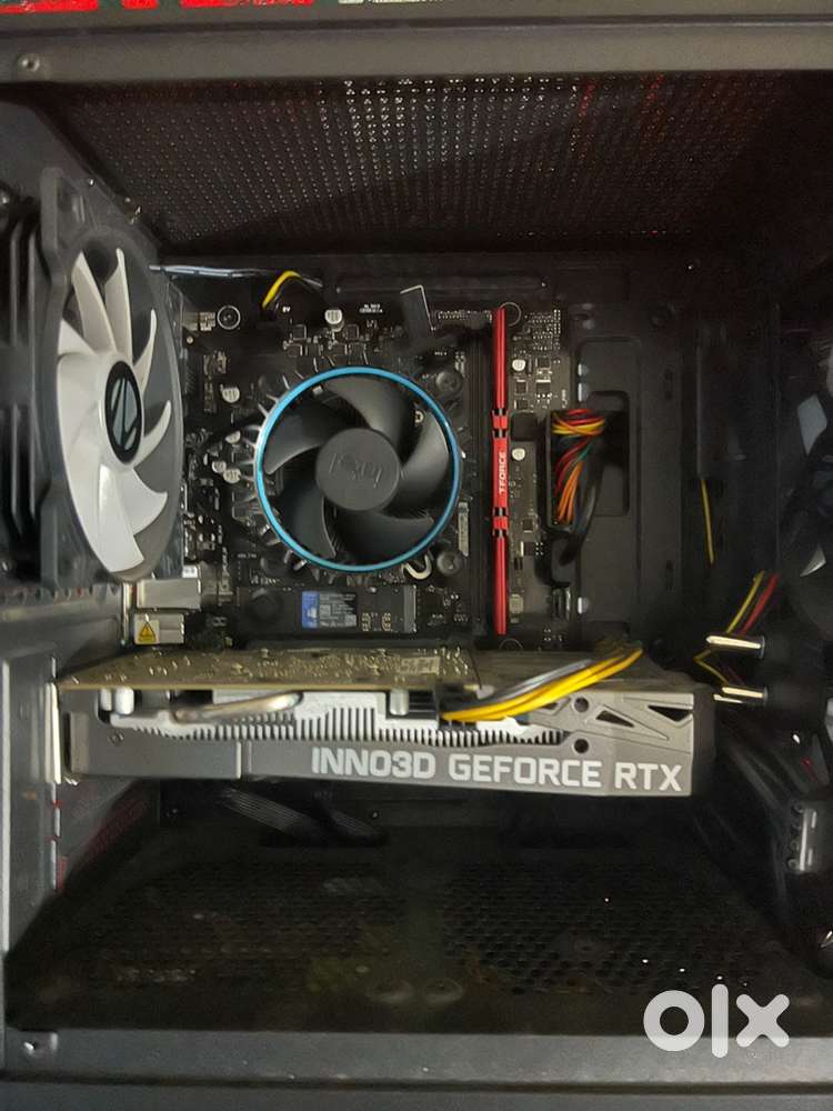 Gaming pc with moniter