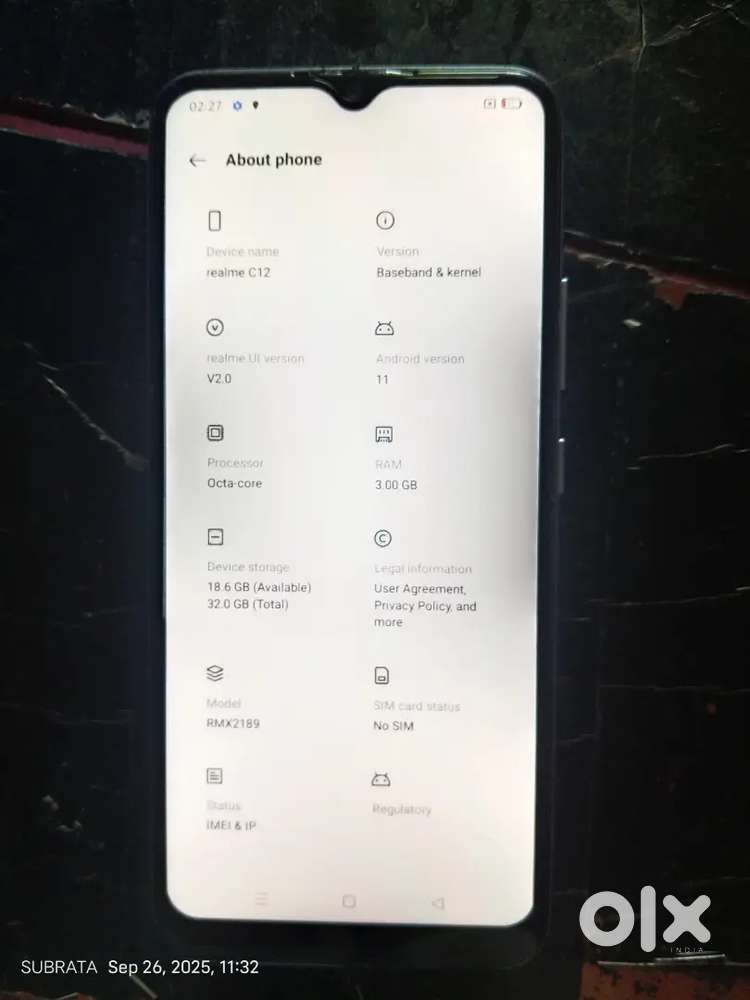Realme C12 3/32 GB