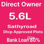 Land For Sales Near Sathyroad - Karuvalur Road 5.6L