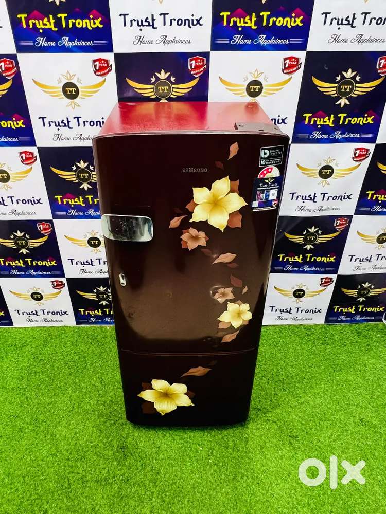 Lava red 190ltr samsung single door fridge