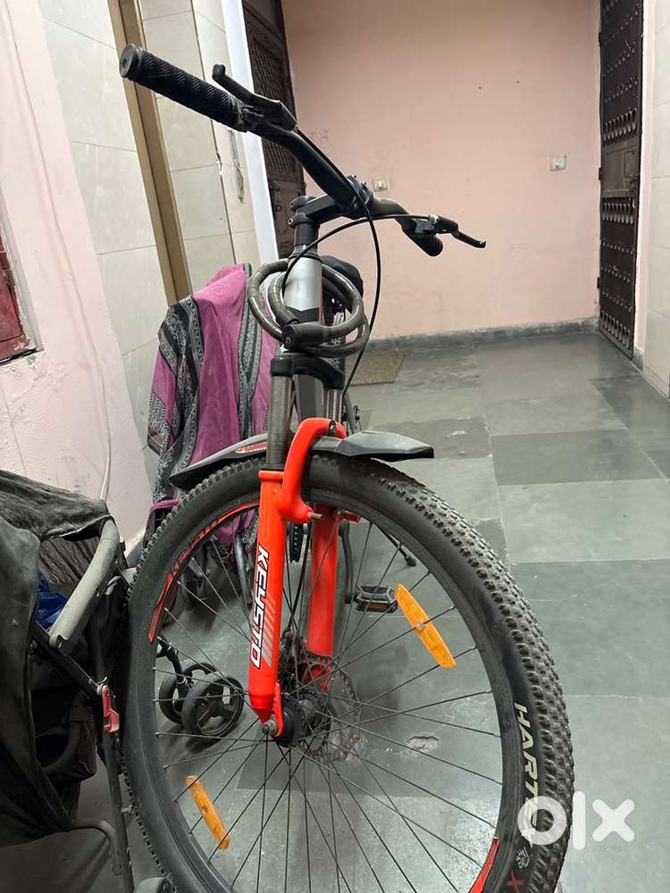 Dual disc brake with double soccer