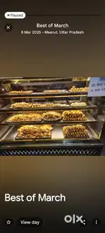 Mithaai sweet counter AC counter 5 foot ka counter hai
