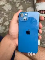 Iphon 13 blue all okk set   Seiled set