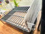 Queen size metal bed