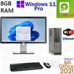 Offer Dell computer set 8GB RAM500 HHD