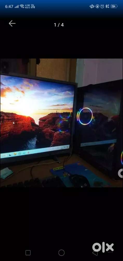 Budget Gaming PC  Intel i3 10 Gen8gb Ram installedNvme SSDinstalled