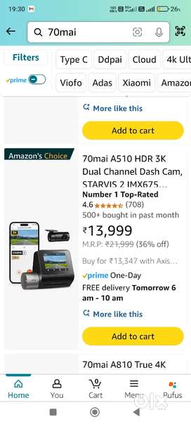 SEAL PACK CAR DASH.  CAM
