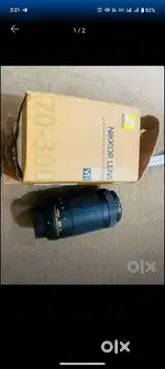 Nikon AF-P DX NIKKOR 70-300 mm  totally unused