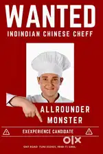 Indian Chinese chef