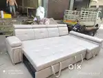 Sofa cum bed l shape design in emi available Aliyar Arham Recliner