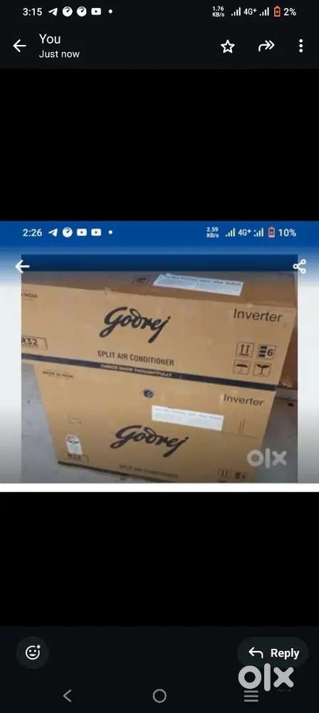 New godrej AC 1.5 ton SIC18TTC3 3 star AC available price 25k