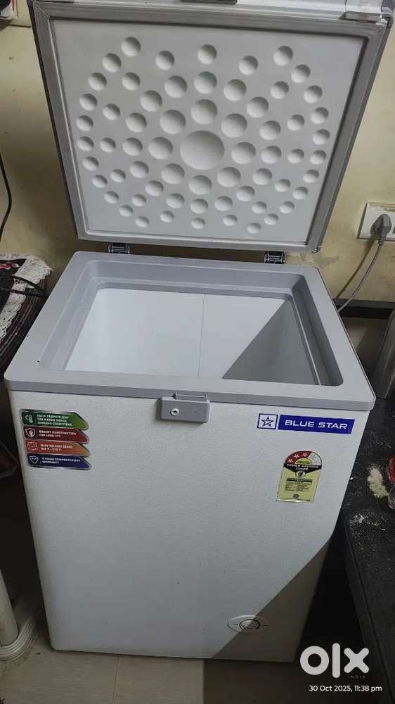 Blue star deep Fridge with 15 days old, one time used,