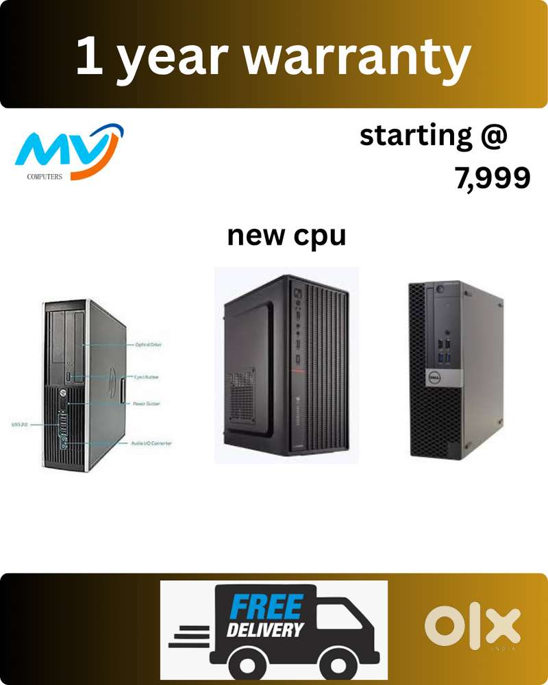 2GB Graphics  Ram - 8GB DDR3  Hard Disk - 500GB  Cash on home delivery