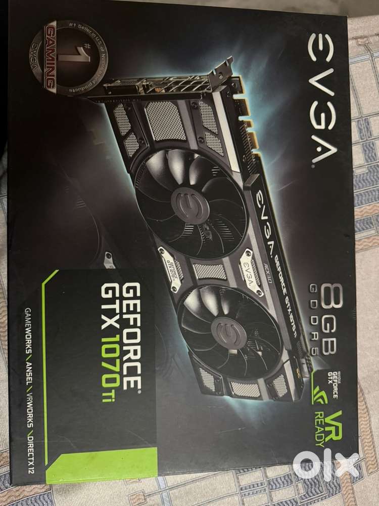 Nvidia Gtx 1070TI Super clocked 8GB Graphic card