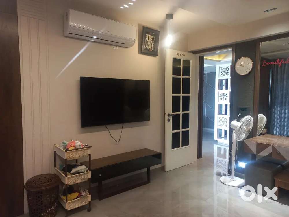 3bhk full furnished flat at kalawad road