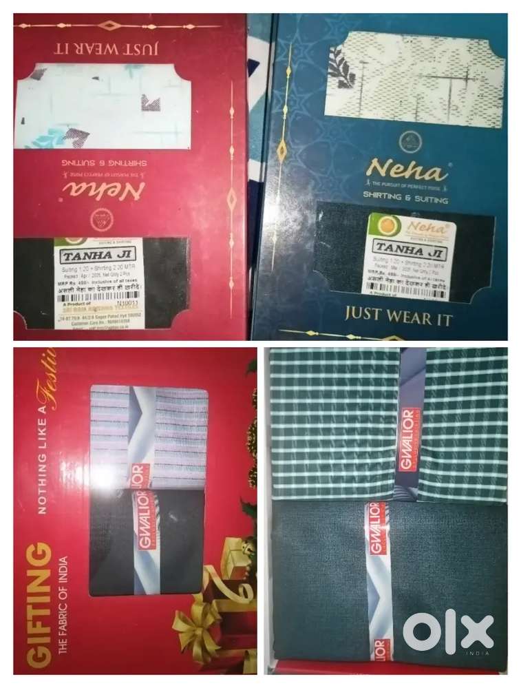 SHIRT PANT FABRICS SET