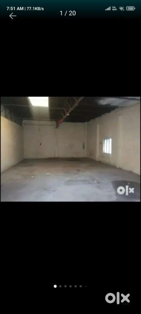 Godown Commercial Shed For Rent