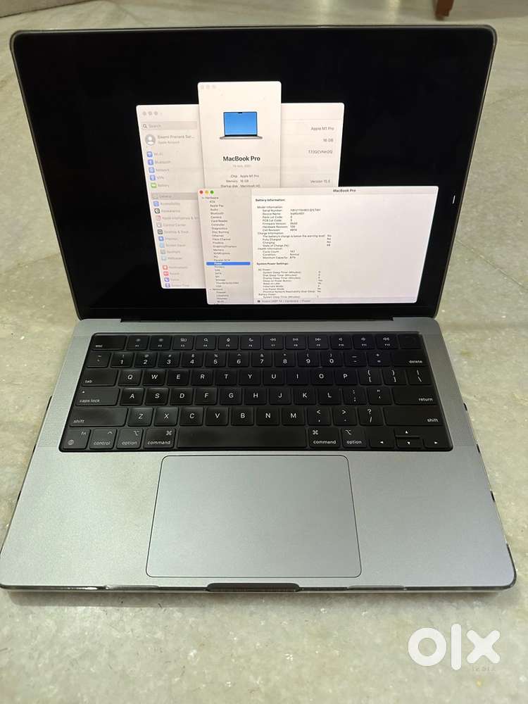 Apple MacBook Pro 14 inch, M1 pro 16/1tb