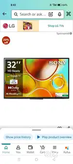 Sony TV Led 32 inch