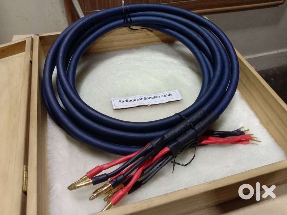 Audioquest Indigo2 Hyperlitz Bi Wire Hi End Audiophile Speaker Cable