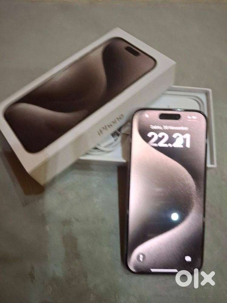 Selling My iPhone 15 Pro Used Like New , 98% Battery , Variant 128 GB.