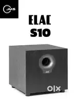 ELAC: SUBWOOFER 10 INCH S10 ( FIXED PRICE)