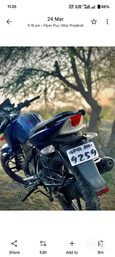 Bike ekdm new condition me hai