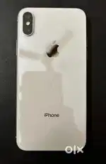iPhone X, FaceID working, 64GB, Silver