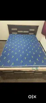 Cot with mattress  at affordable price