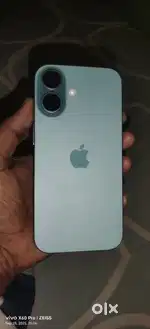 I phone16 .128 colour. teal hai