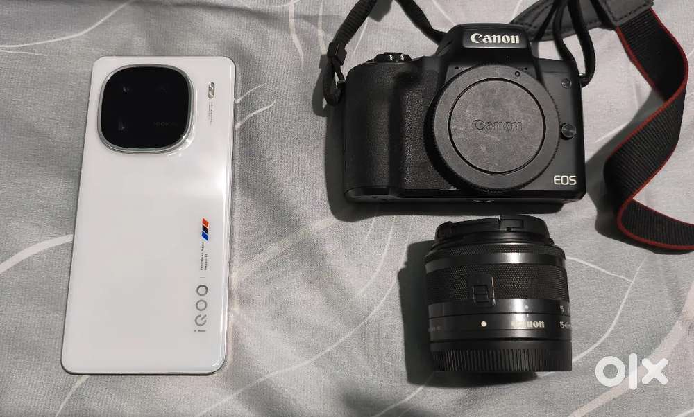 IQOO 12 BMW EDITION 16 512 CANON M50 MARK 2 MIRRORLESS CAMERA